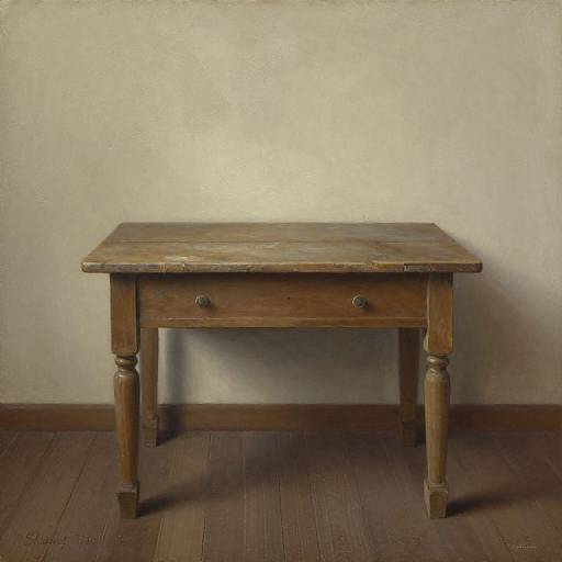 Serene Rustic Still Life Oil Painting