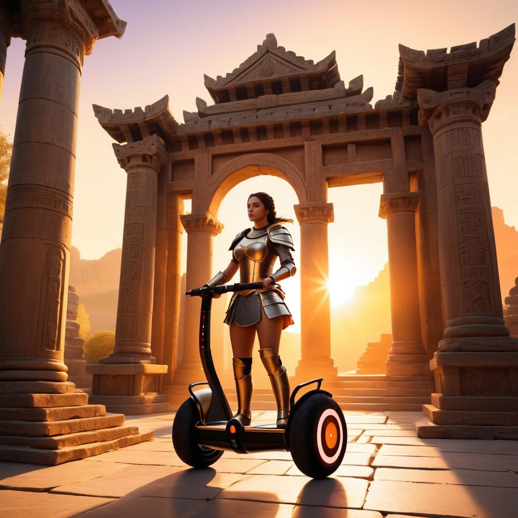 Warrior Princess Segway Adventure at Sunset