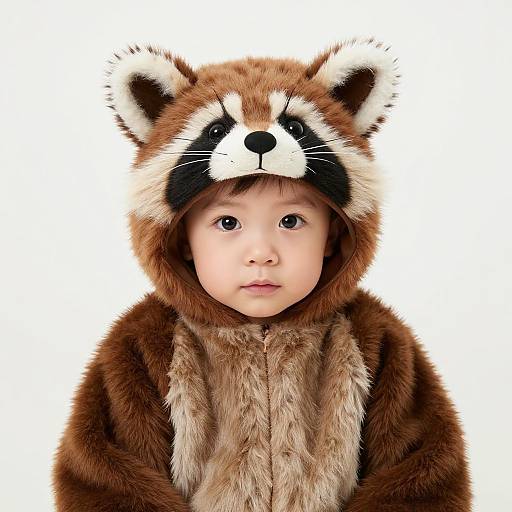 Realistic Infant Raccoon Kigurumi