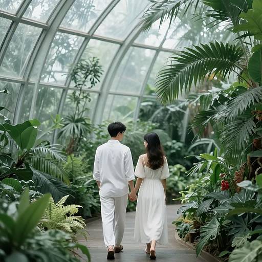 Ethereal Walk of Enduring Love