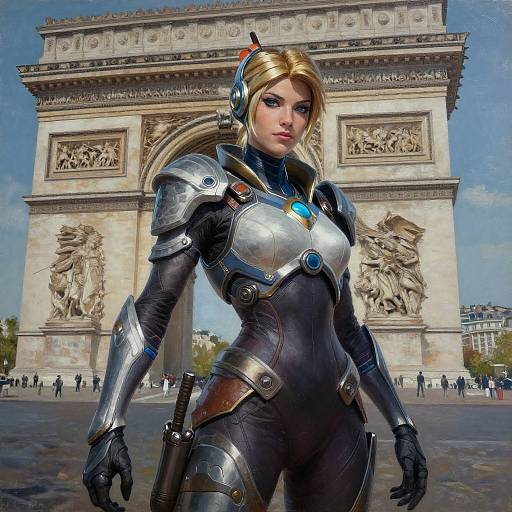 Sombra Painting in Paris Studio