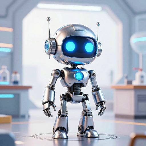 Futuristic Robot Sketch to Realistic AI