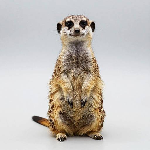 Studio Photo of Alien Meerkat