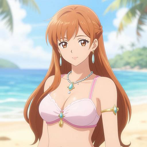 Nami in Fantasy Tropical Island