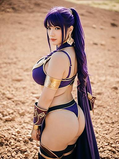 Lifestyle costume photo of Ishtar (fire emblem). Cosplay clothes