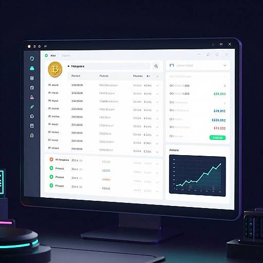 Cyberpunk Crypto Wallet Screenshot