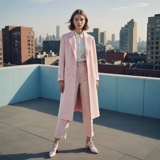 High Fashion Urban Rooftop Photoshoot