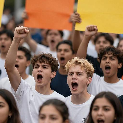 Dynamic Crowd of Young Activists