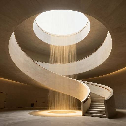 Modernist Curved Architecture Marvel