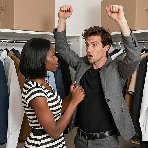 Intense Encounter in a Closet Space