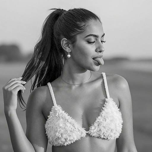 Elegant Outdoor Portrait of a Woman