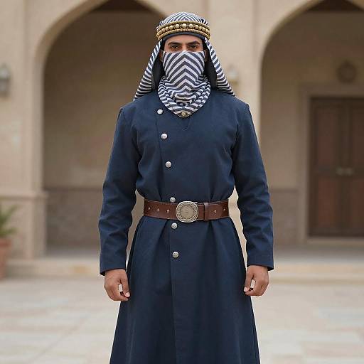Ibn La'Ahad Cosplay: Warrior Style Outfit