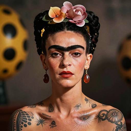 Ethereal Spectral Feminine Portrait