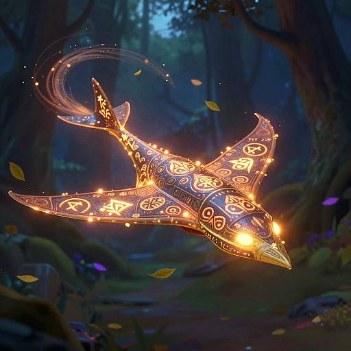 Enchanted Broomb Flight at Twilight