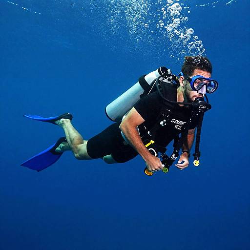 Ultra-Detailed Photorealistic Underwater Diver