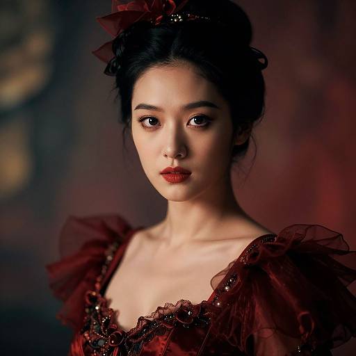 Epic Burlesque Portrait in 8K