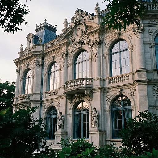 Majestic Baroque Mansion in Lush Setting