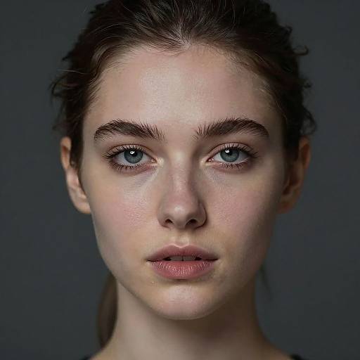 Photorealistic Soft Focus Headshot Portrait