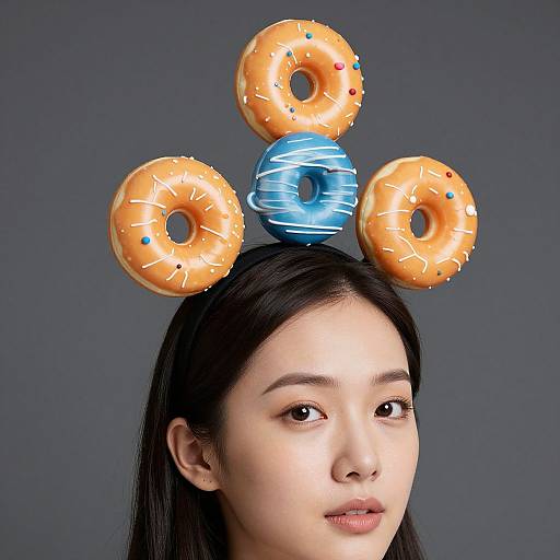 Solar System and Donut Hat Costume