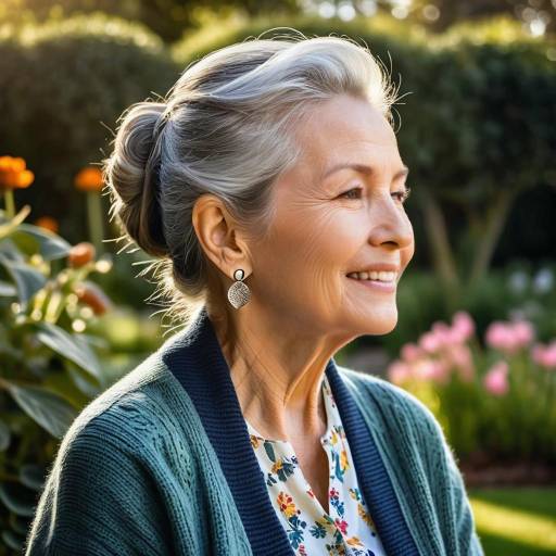 Hyperrealistic Portrait of a Wise Old Woman