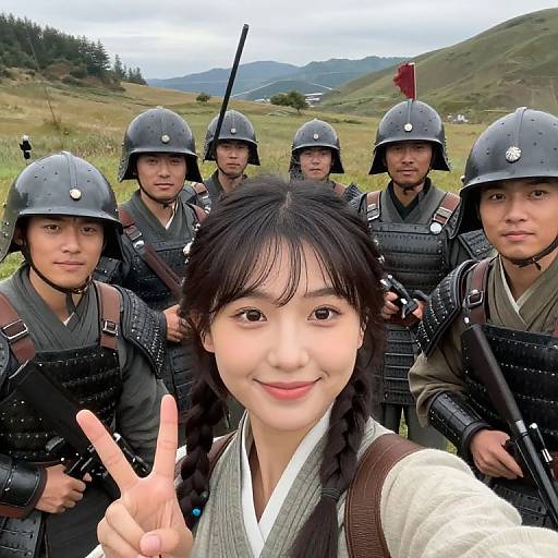 Time Traveler Shows Selfies to History