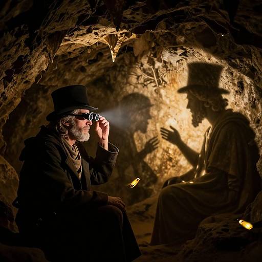 Fireflies in Top Hats Debating Light