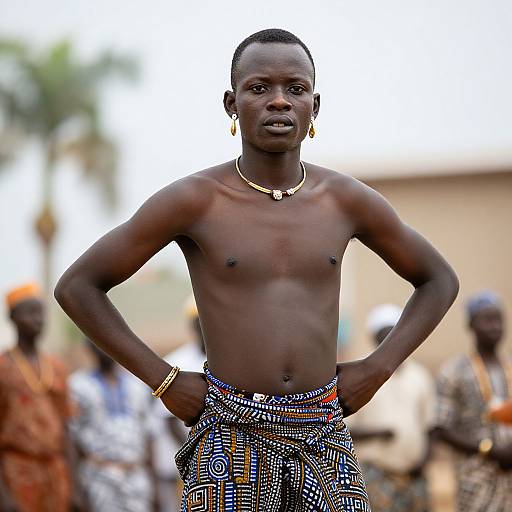 Igbo Traditional Dance Solo Portrait