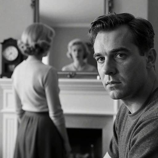 Classic Portrait in Black and White