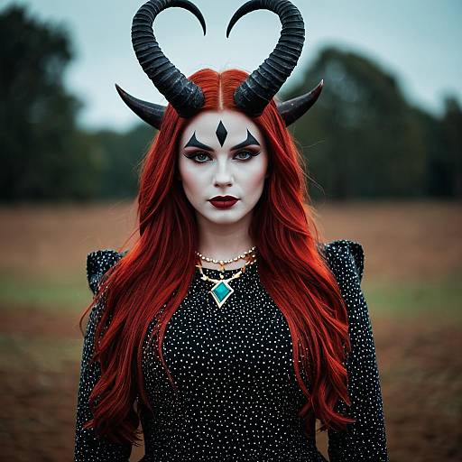 Enchanting Jesterina Costume Portrait