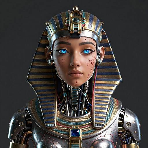 Ultra-Realistic Mechanical Girl Concept Art