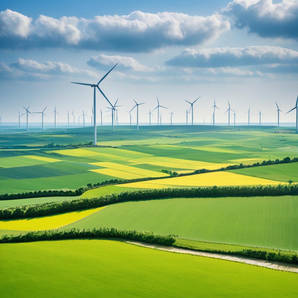 Wind Turbine Landscape Vision