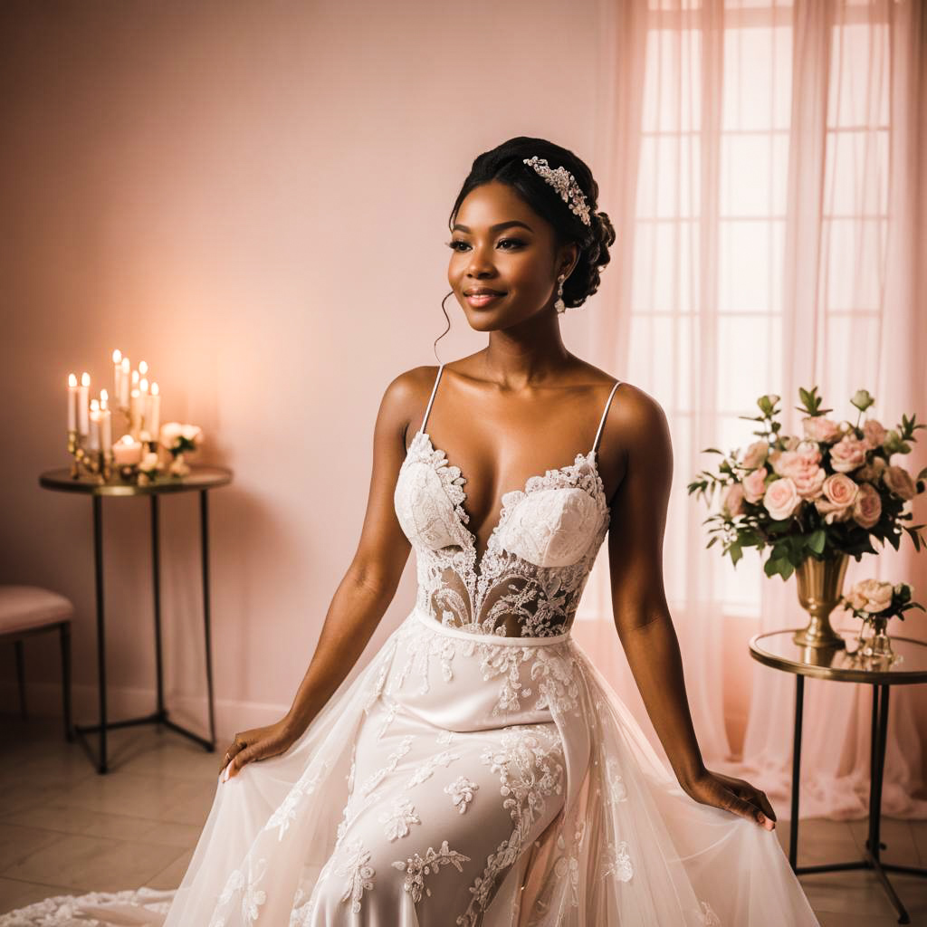 Dreamy Bridal Photoshoot with Elegant Touch