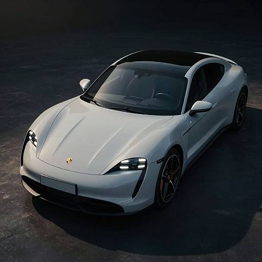 Cinematic Porsche Taycan Turbo S Photo