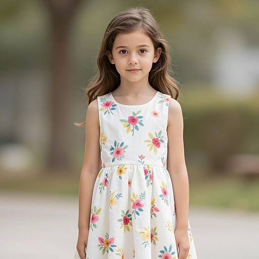 Blippi-Inspired Adult Floral Dress