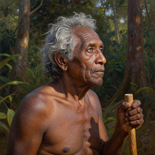Hyper-Realistic Melanesian Elder Portrait