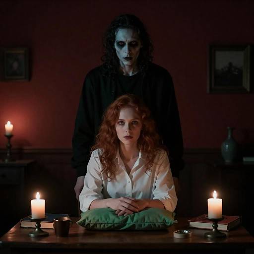 Intense Encounter in a Darkened Room