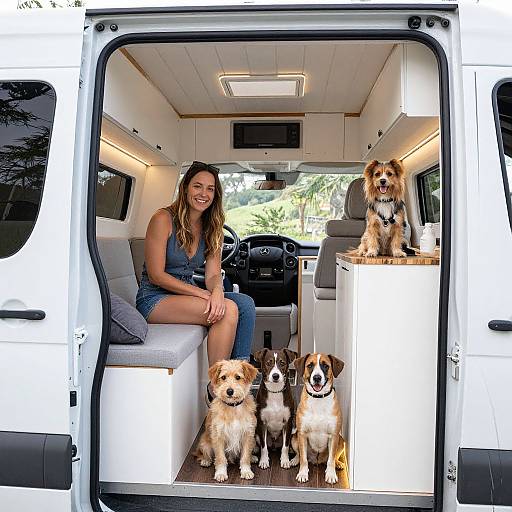 Luxury Mercedes Camper Van for Dog Travel