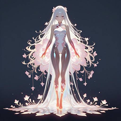 Luminous Fantasy Girl Double Exposure