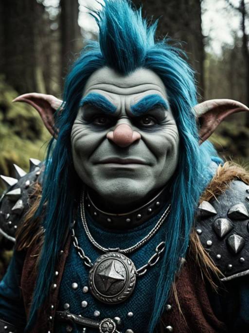 Photorealistic King Gristle Trolls Fantasy Cosplay