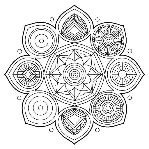 Geometric Mandalas & Abstract Shapes
