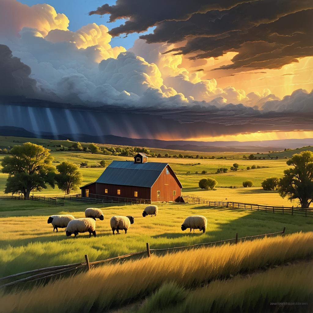 Stunning Hudson River West Landscape Painting