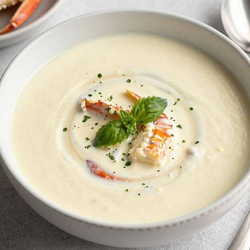 Creamy Crab Soup Recipe for Two