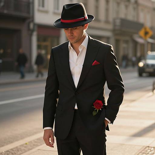 Timeless Elegance in Urban Twilight