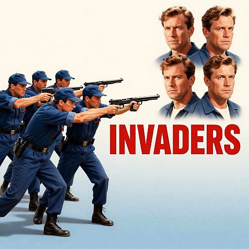 Dynamic Movie Poster Illustration Design