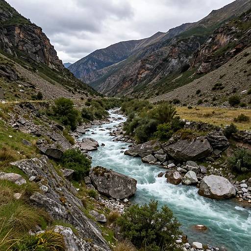 Valley of the Brugent River Landscape