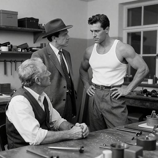 Dynamic Trio in a Cluttered Workshop