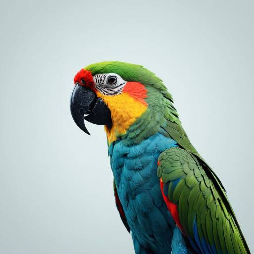 Ultra-Realistic Silicone Parrot Head