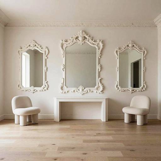 Minimalist Modern Rococo Interior Design