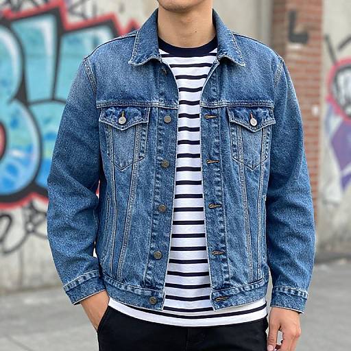 Casual Street Style Denim Outfit