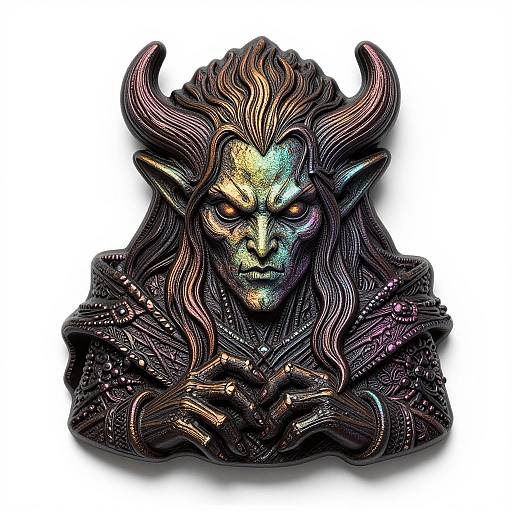 Detailed Gothic Creakwood Ghoul Trinket
